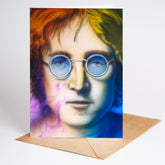 John Lennon Greeting card